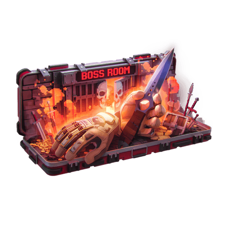 Boss Room Case-Motiv